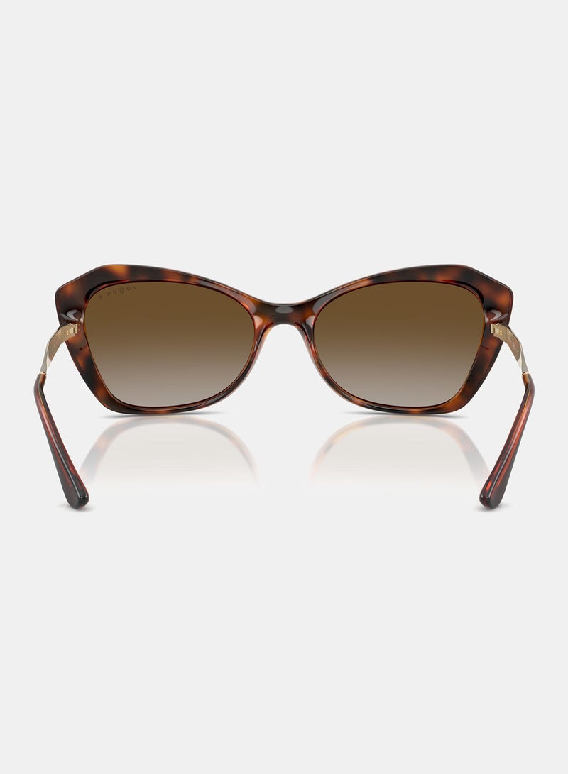 Vogue Full Rim Cat Eye Sunglasses 5626S, 56, W656, T5 - Image 4